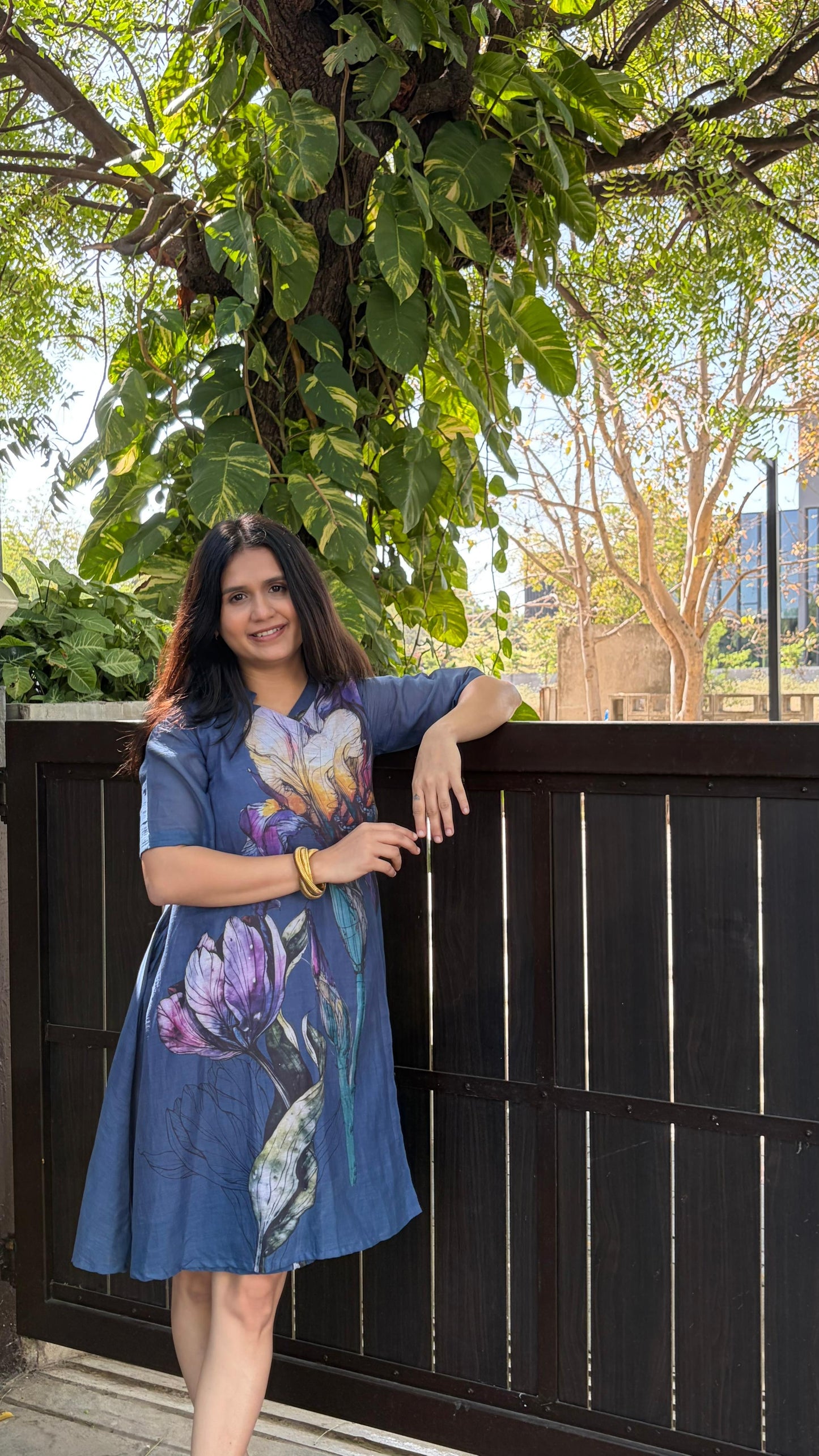 Blue Blossom Dress - ND0017