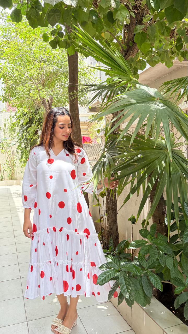 Polka dot dress