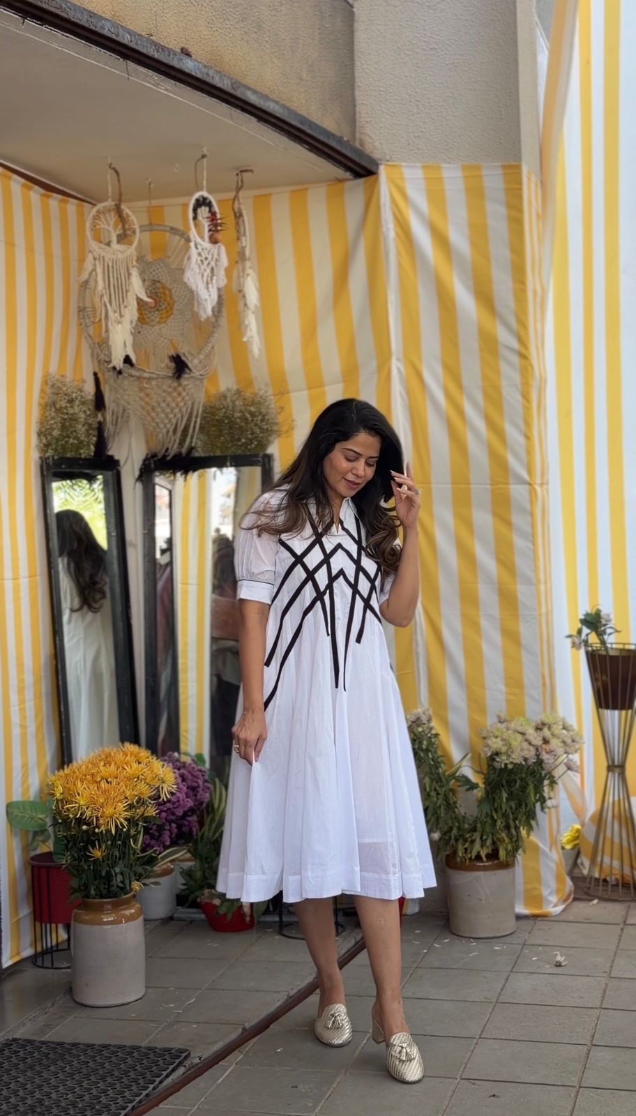 Black & White Dress