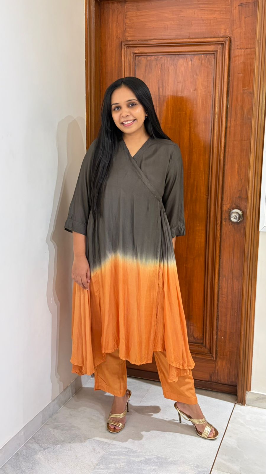 Angrakha Ombre co-ord set