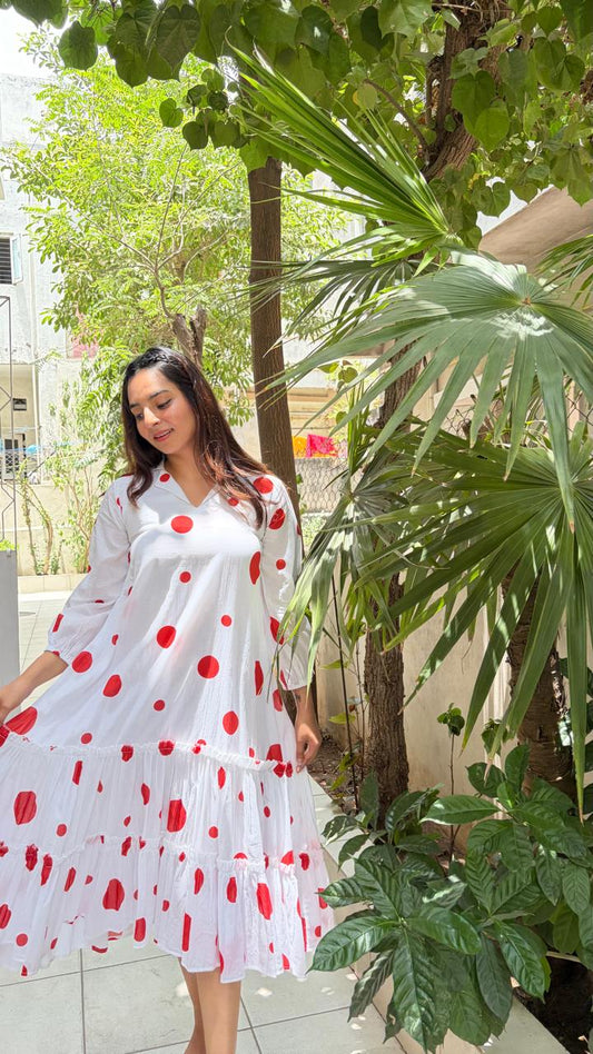 Polka dot dress
